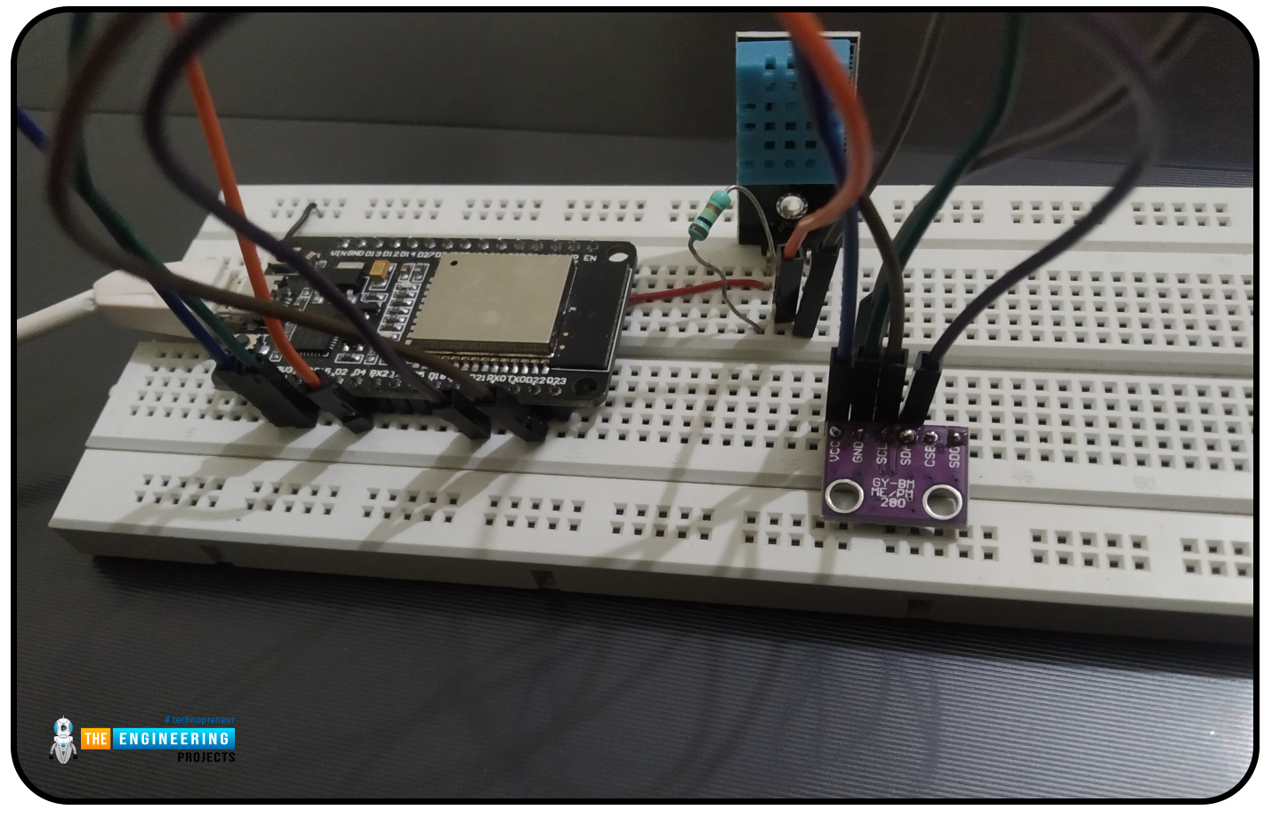 IoT based server room monitoring system 