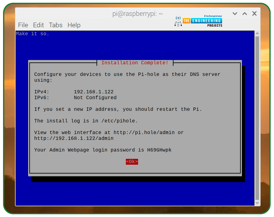 Creating a Pi-hole That Blocks Ads in Raspberry Pi 4, install Pi-hole in RPi4, Pi hole in Rpi4, block ads using Raspberry Pi 4, Raspberry Pi 4 Pi hole