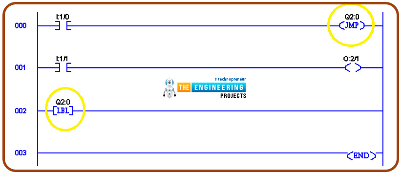 branching logic in Ladder logic, jump in ladder logic, label in ladder logic, jmp ladder logic, lbl ladder logic