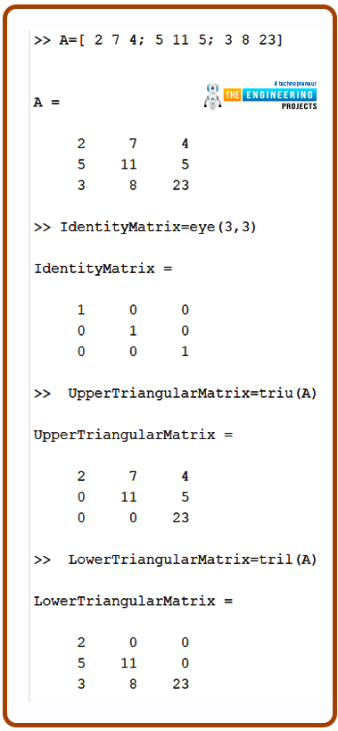 matrices in matlab, special matrix matlab, matlab matrix, matrix in matlab, matrix matlab