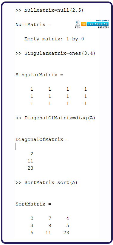 matrices in matlab, special matrix matlab, matlab matrix, matrix in matlab, matrix matlab