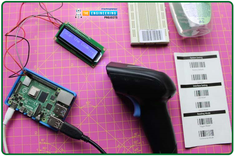 How to Interface USB Barcode Scanner with Raspberry Pi 4, USB Barcode Scanner with Raspberry Pi 4, barcode reader with RPi4, Rpi4 barcode reader, usb barcode reader RPi4