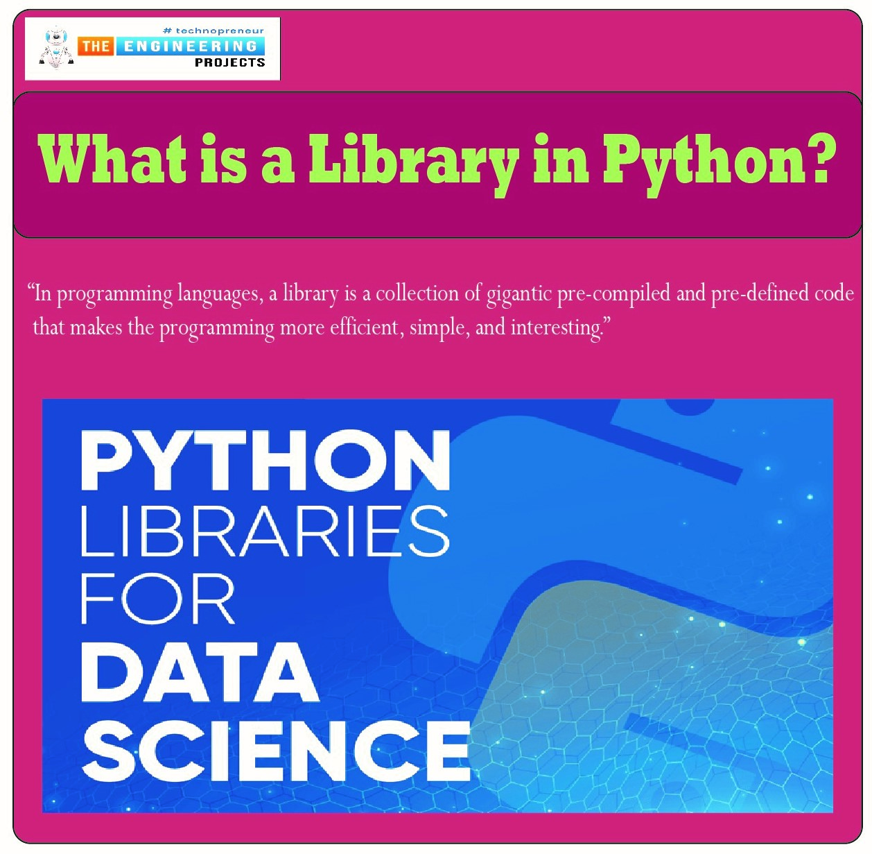 top Libraries in Python, Python top libraries, python libraries, python library, library in python