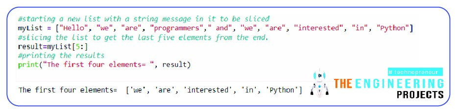 Slicing of Sequences in Python, python sequence, sequence in python, slice sequence python, python sequence slice