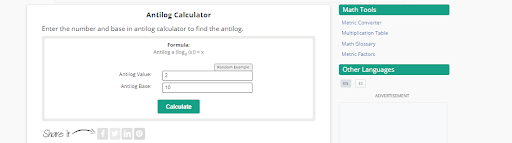 Step by Step Guide to Calculate Antilog