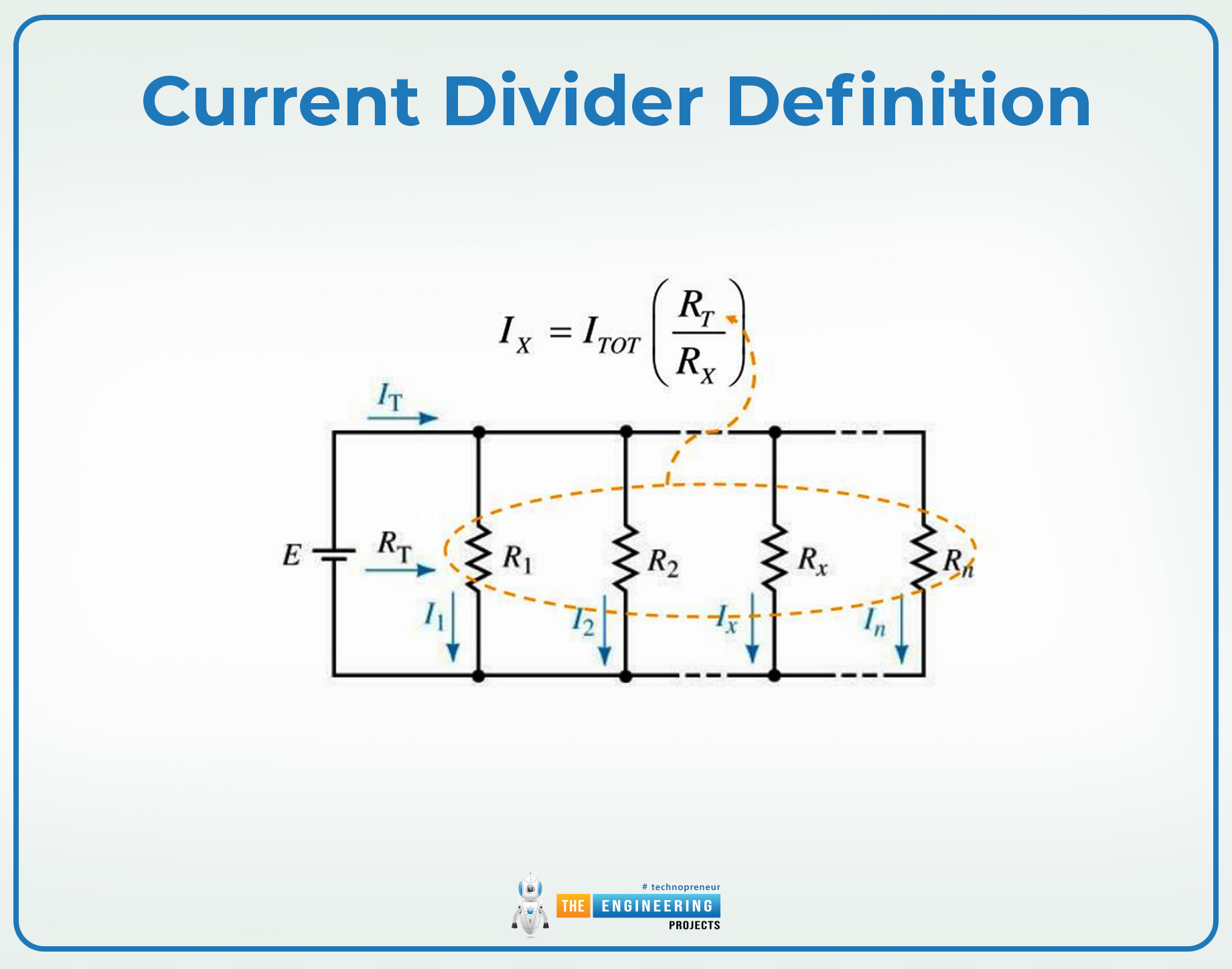 What is Current Divider, Current Divider Definition, Current Divider Working, Current Divider Examples, Current Divider Applications