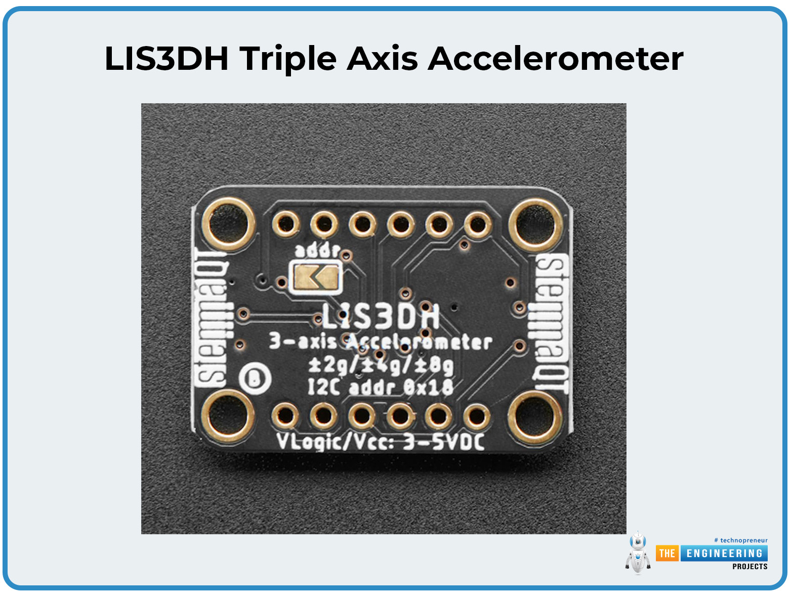 LIS3DH Triple Axis Accelerometer, LIS3DH pinout, LIS3DH datasheet, LIS3DH applications, LIS3DH, LIS3DH specifications, LIS3DH features