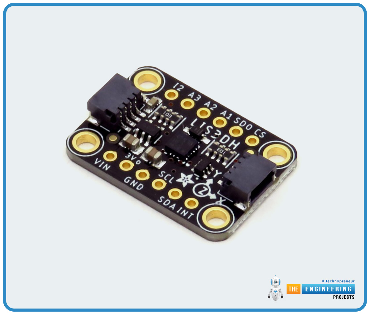 LIS3DH Triple Axis Accelerometer, LIS3DH pinout, LIS3DH datasheet, LIS3DH applications, LIS3DH, LIS3DH specifications, LIS3DH features