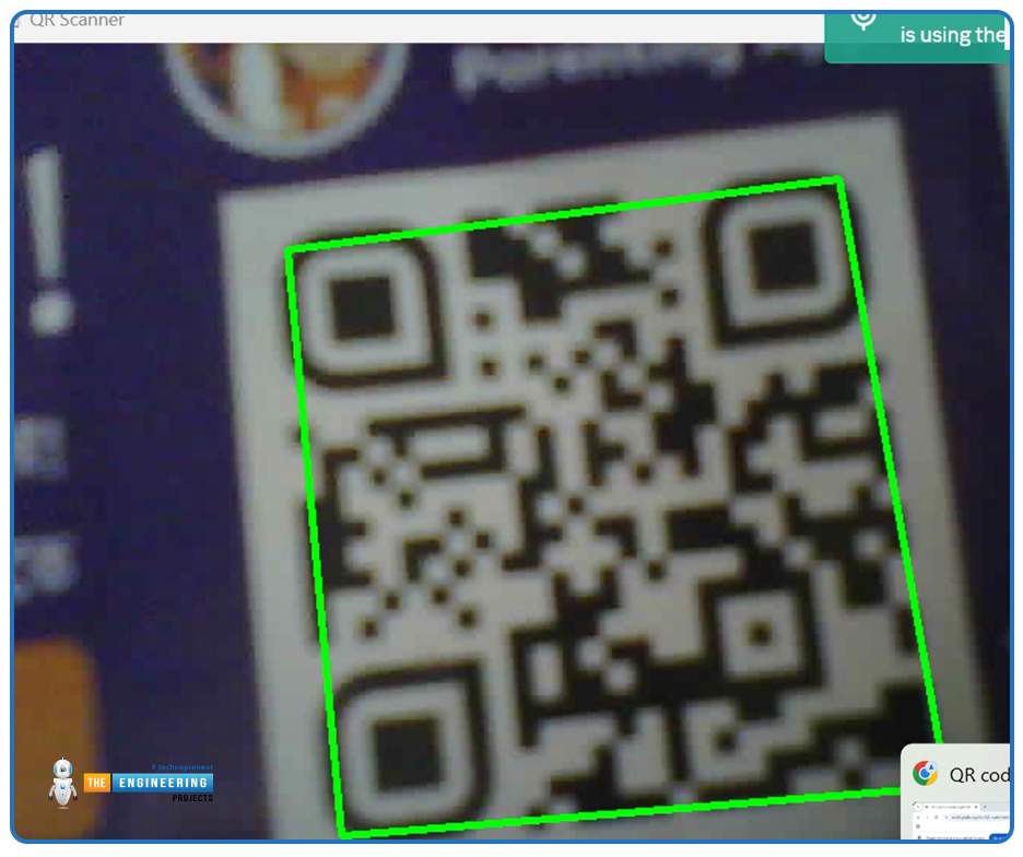 Building a QR Code Scanner with ESP32 CAM and OpenCV, ESP32 QR Code Scanner, QR Code Scan ESP32, ESP32 Scanning QR Code
