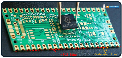 What is PCB Castellation, Castellated Holes