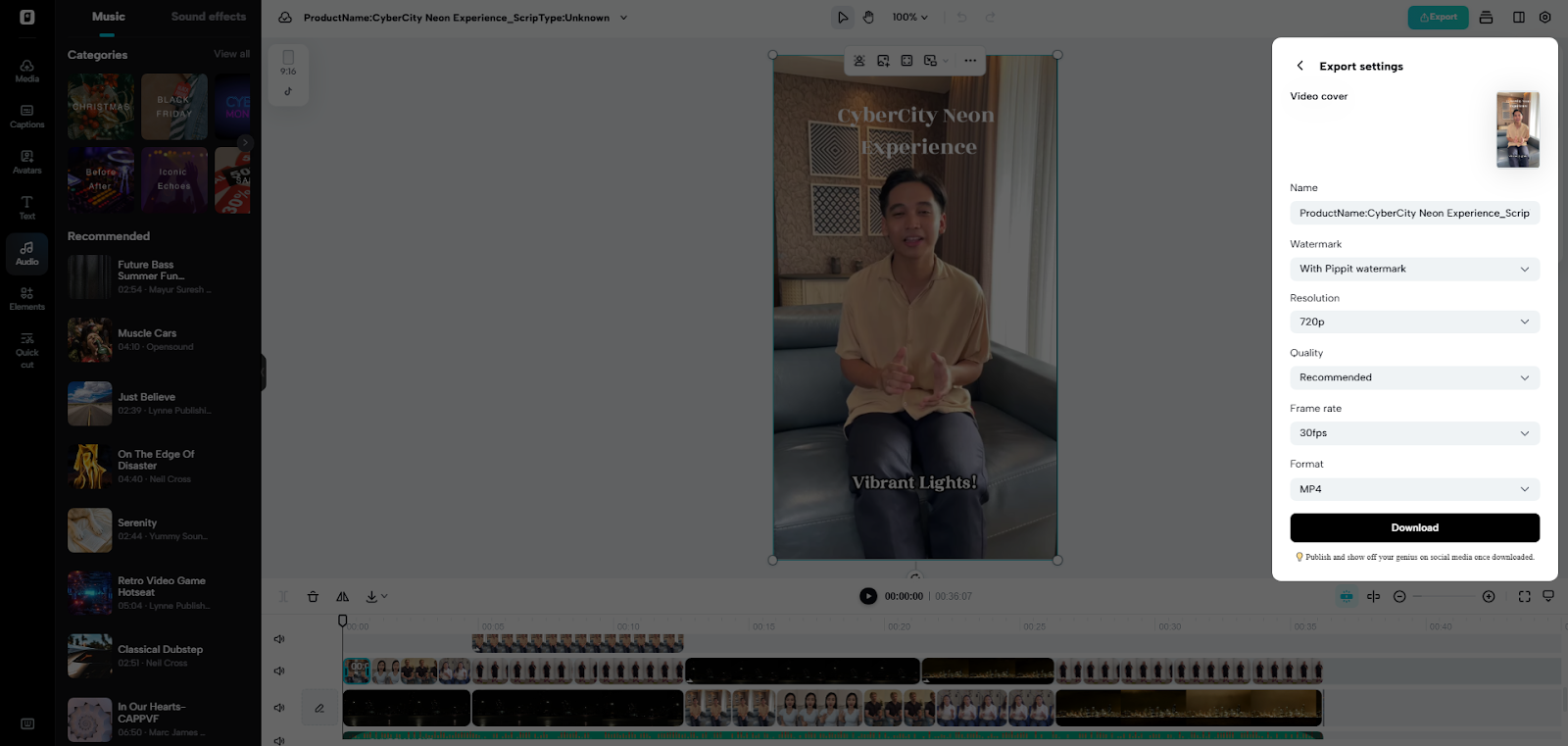 Craft Festival Greetings with Photo to Video AI Free Designs