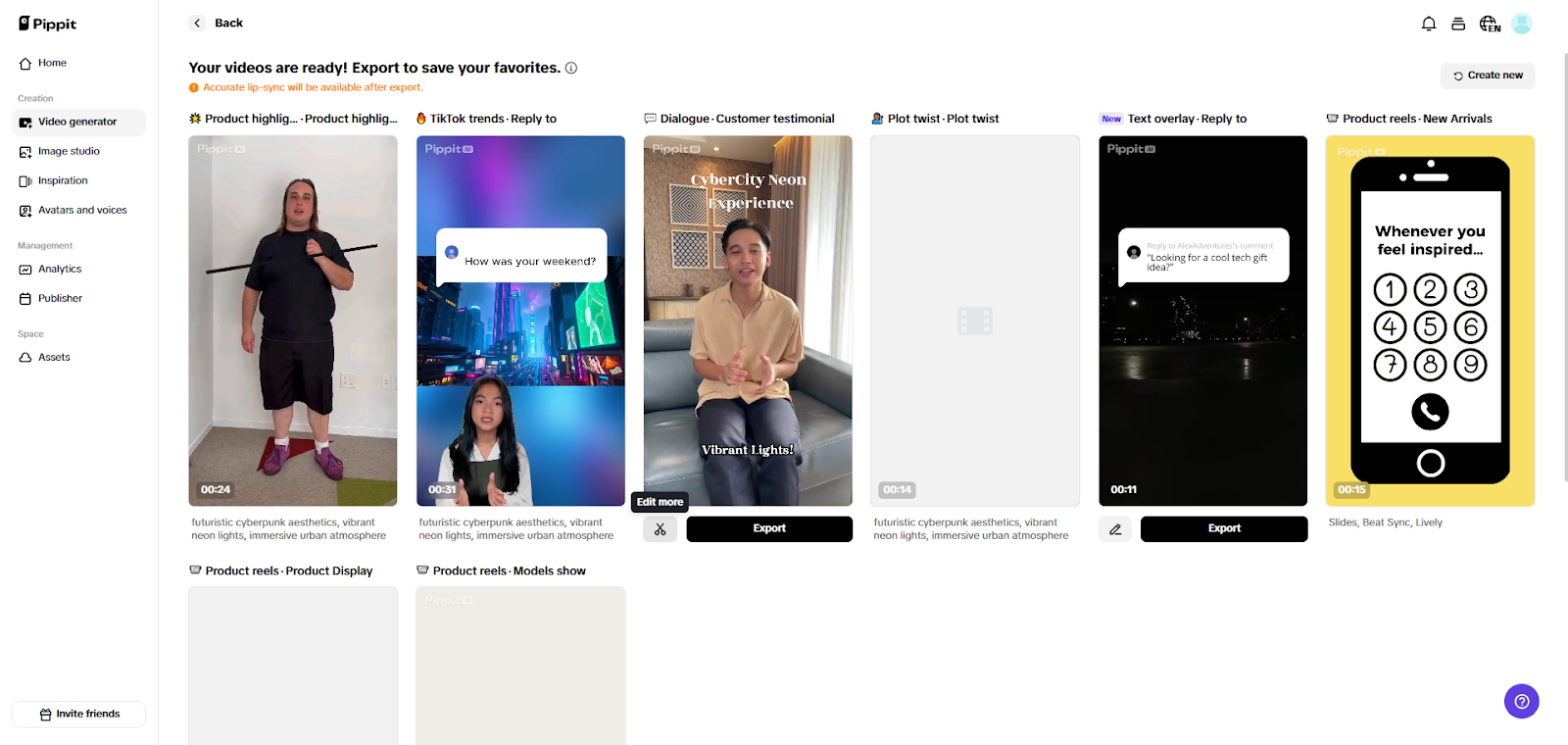 Craft Festival Greetings with Photo to Video AI Free Designs