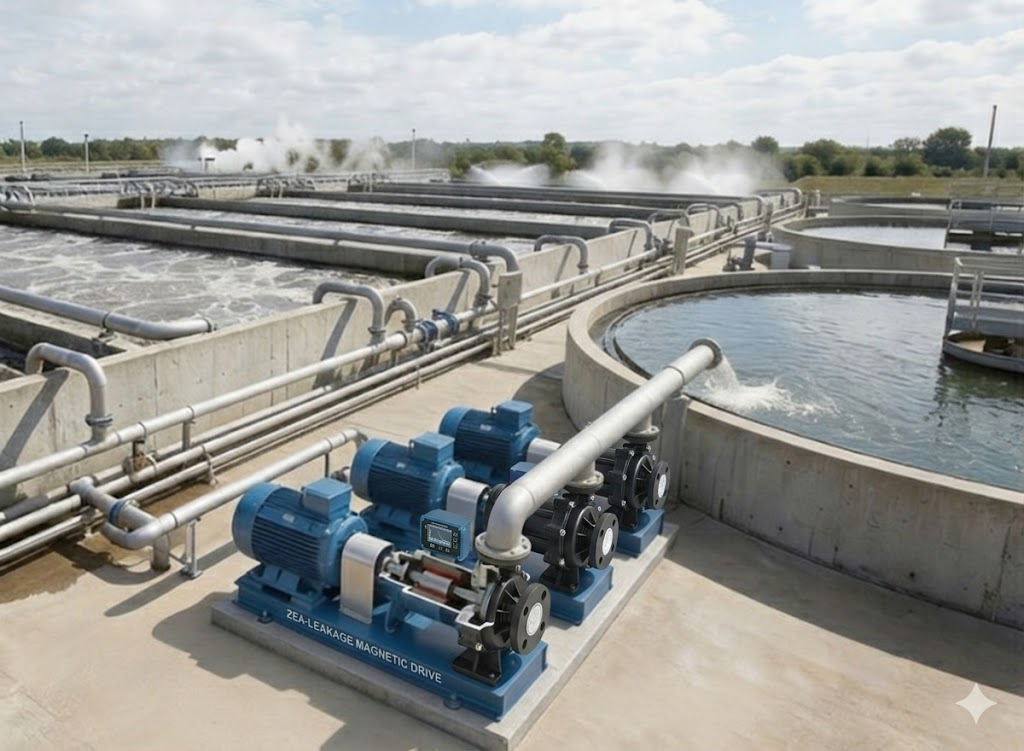 Magnetic Drive Pumps for Mechanical Seal Leakage