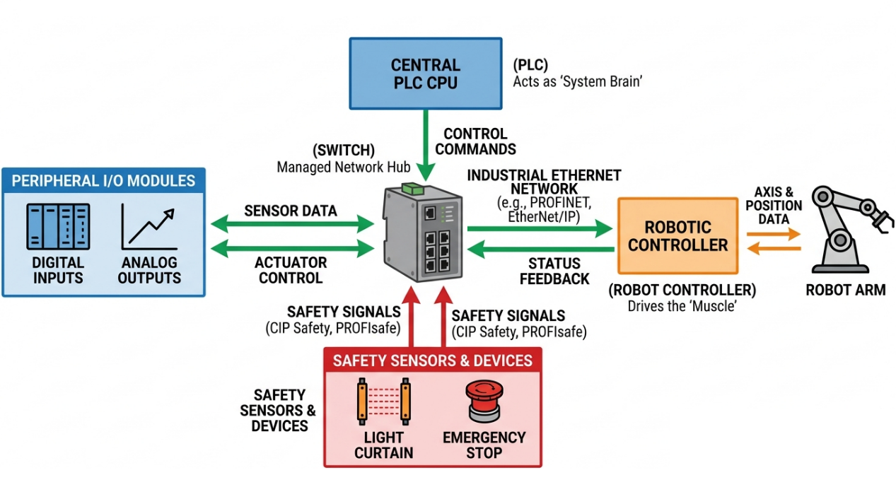 Seamless PLC and Robot Integration for Scaling Hardware Startups