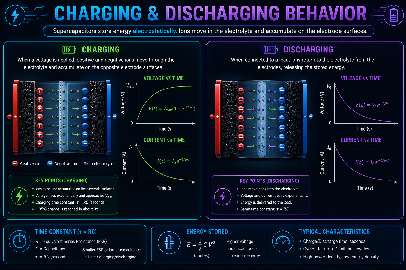 Supercapacitors, High-Power Energy Storage