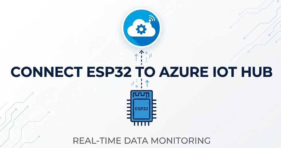How to Connect an ESP32 to Microsoft Azure IoT Hub for Real-Time Data Monitoring