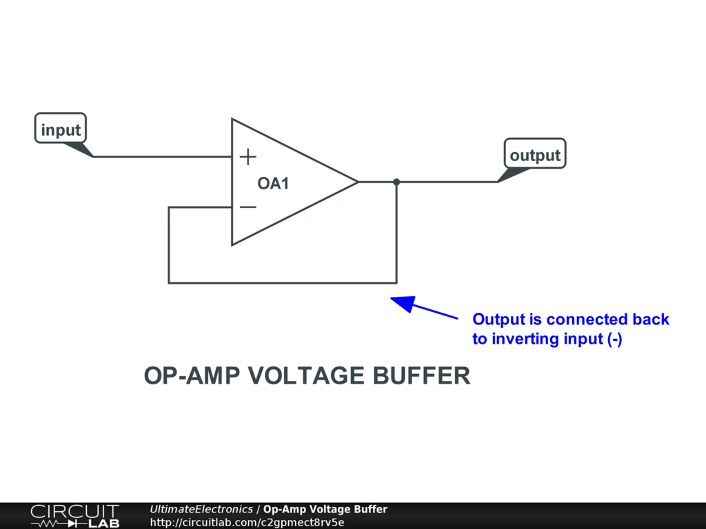 What Is a Voltage Follower, How voltage follower is Different from a Buffer