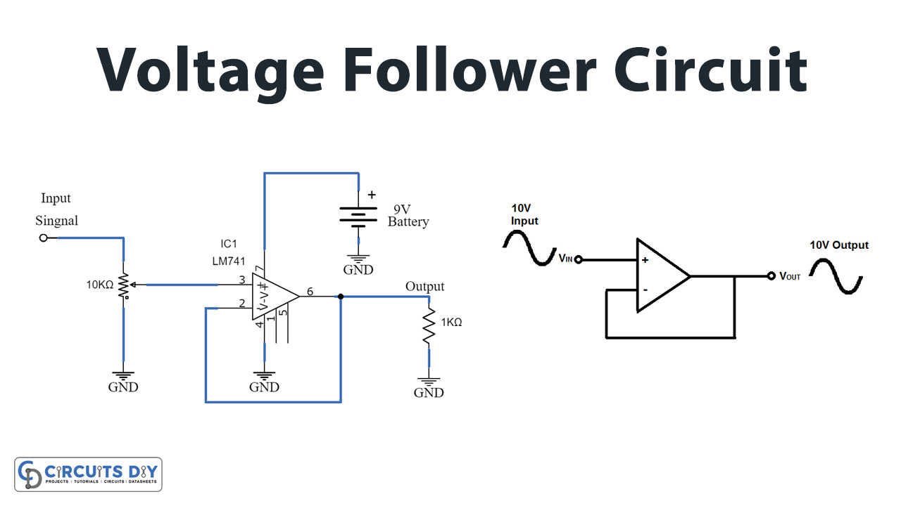 What Is a Voltage Follower, How voltage follower is Different from a Buffer