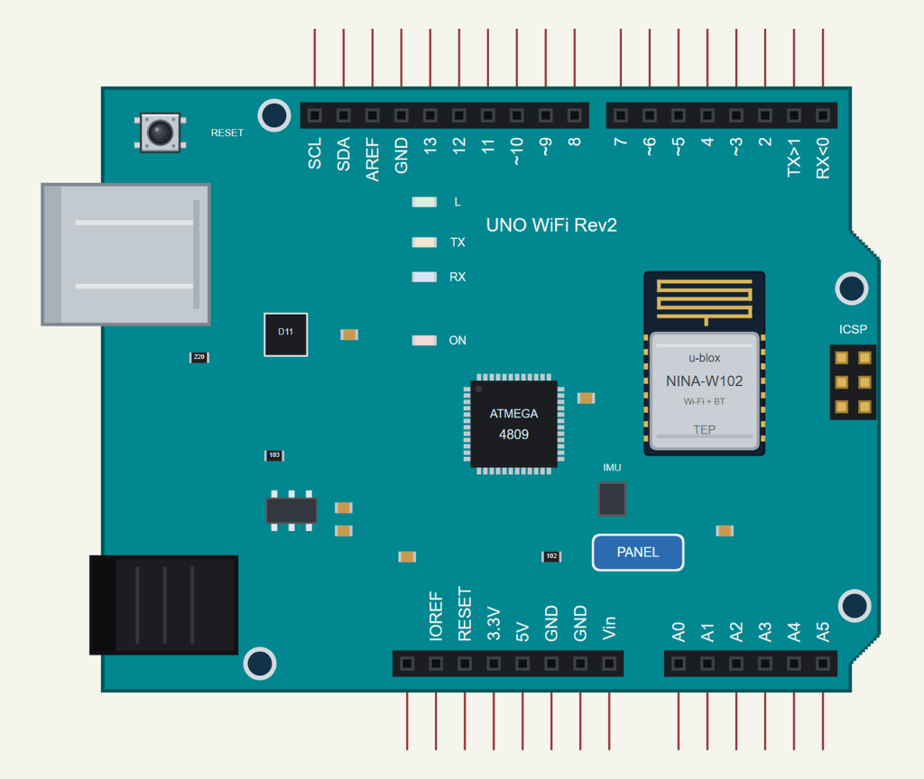 Pop Up Notebook Library Arduino UNO WiFi Rev2 Library for Proteus: WiFiNINA Simulation - The ...