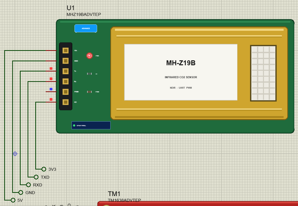 Pop Up Notebook Library Raspberry Pi 400 Library for Proteus: MH-Z19B CO2, TM1638 - The ...