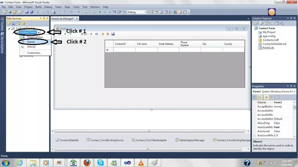 Create Database in Microsoft Visual Studio - The Engineering Projects