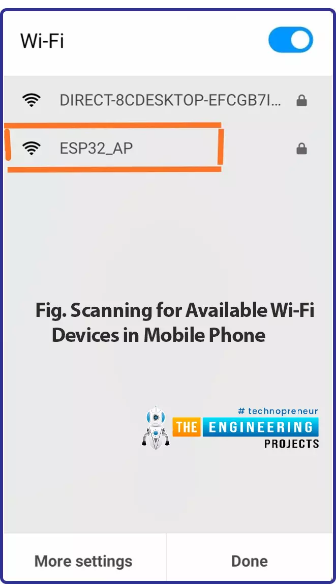ESP32 WiFi Scan For Networks Example (Arduino IDE)