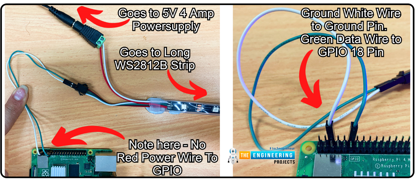 Weird issue using WS2812B with external power supply - LEDs and  Multiplexing - Arduino Forum